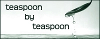 image of teaspoon in the ocean reading 'teaspoon by teaspoon'