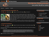 Dark Light Wordpress theme 