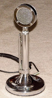 Photo of vintage microphone