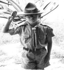 photo of Lincoln as Venezuelan Scout