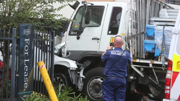 Many hurt after truck crashes at McDonald's near Wollongong