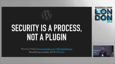 Thomas Vitale: Security Is a Process, Not a Plugin