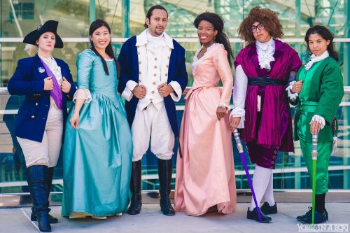 tyndalecode:
“ “Most adult Comic-Con attendees knew who I was supposed to be (mostly). But the first child who wanted her picture taken with me had no idea what Hamilton was. She was young, black, and very excited to pose for a photo with a...