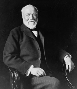 Andrew Carnegie in 1913.