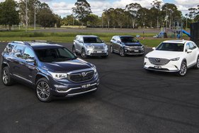 Seven-seat SUVs: Acadia v CX-9 v Sorento v Kluger