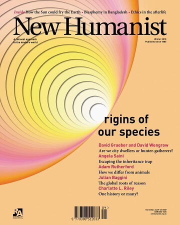 Cover of the latest issue of New Humanist