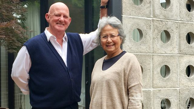 Married for 49 years, Tim and Mariam live apart and together simultaneously