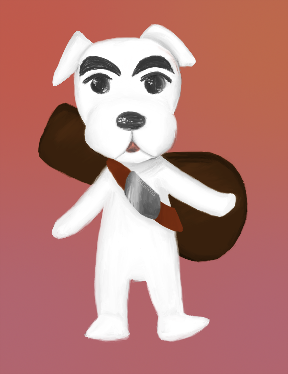 Our boy K.K. Slider, looking forward to Animal Crossing for Switch! 🎸
Support me: Society6 / Redbubble / Ko-fi