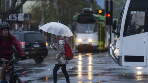 Heavy rain hits city causing train delays, flash floods