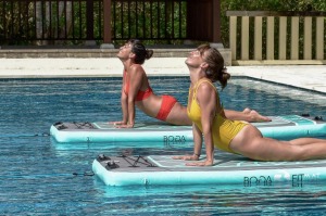 Aqua Fitmat Yoga at Revivo Bali 