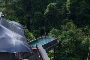 Panoramic views: Capella Ubud, Bali.