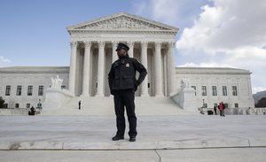 The Supreme Court is seen in Washington, Friday, March 3, 2017.