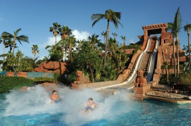 AQUAVENTURE, BAHAMAS
Some 20 million gallons of water flow through this attraction, which provides 20 swimming areas and ...