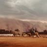Huge 'wall of dust' sweeps across western NSW