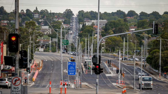 Melbourne city loop upgrade contractor collapses