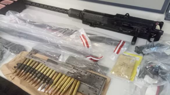 Perth man faces court over 'huge' guns, weapons and ammo haul