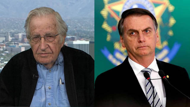 Jair bolsonaro noam chomsky lula