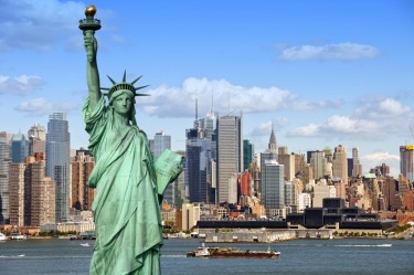 Statue of Liberty, New York, USA: Perhaps the world's most famous statue is surprisingly small, on a global scale, ...