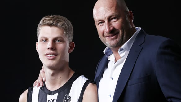 Kelly the latest father-son Magpie to forge his own path