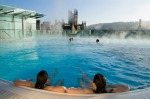 Thermae Bath Spa rooftop pool.