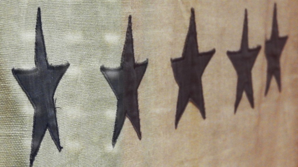 5 stars of the Copyright Office service flag