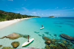 Just one of many ways to pass the time on Lizard Island.