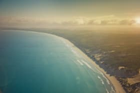 Sleeping pilot overflies Australian island