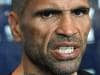 Boxer Anthony Mundine is seen during a media conference after his weigh in at Suncorp Stadium in Brisbane, Thursday, November 29, 2018.  Jeff Horn and Anthony Mundine will clash in a catchweight fight on Friday at Suncorp Stadium (AAP Image/Darren England) NO ARCHIVING