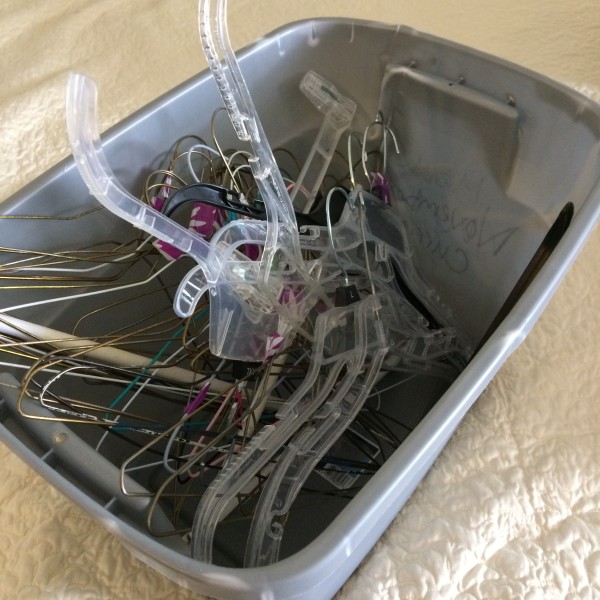 Box of hangers