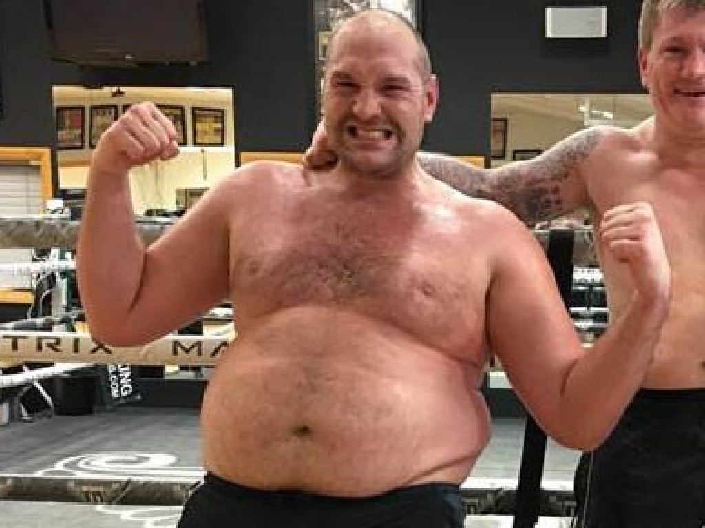 Tyson Fury's incredible body transformation.