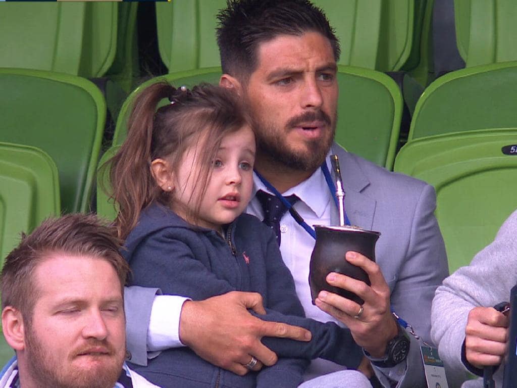 Fans weren't allowed to see Bruno Fornaroli on the big screen