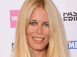 Claudia Schiffer (pictured) has been warned about her dogs after he killed a sheep