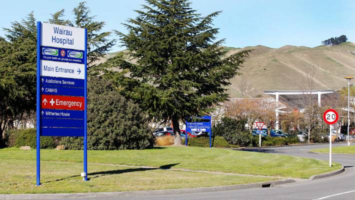 Donella Knox and Ruby were turned away from the emergency department at Wairau Hospital in Blenheim.