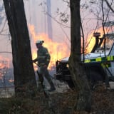 'Leaving now would be deadly': First fire of season threatens lives near Ballarat