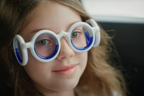 Citroen has invented googly glasses to cure car sickness