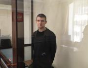    Andrei Chernov in court. Photo courtesy of Mediazona and OVD Info.