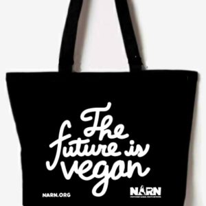 black NARN tote bag