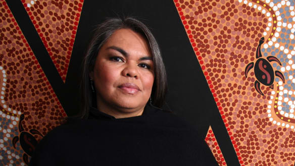 Susan Moylan-Coombs, back when she was Head of ABC TVs Indigenous programs unit in 2007. 