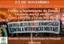 ExNEPe: Convocatória Nacional para o dia 23 de Novembro