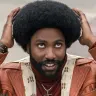 John David Washington in BlacKkKlansman.