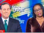 Nina Turner Smacks Down Santorum For Defending Shutdown And Trump's 'Hunger Games Moment'