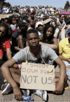 Student protesters in South Africa