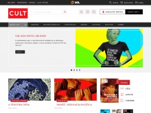 Site da Revista Cult