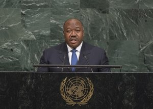 Ali Bongo Ondimba, President of the Gabonese Republic, addresses the general debate of the General Assembly’s seventy-second session