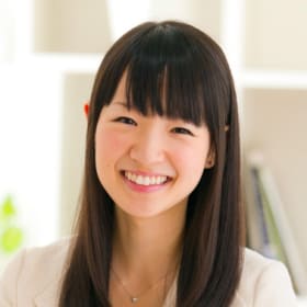 Career declutterer Marie Kondo.