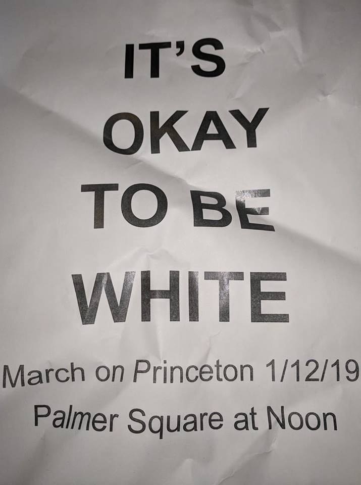 ALERT! White Supremacist Group to March on Princeton on Saturday @ Palmer Square