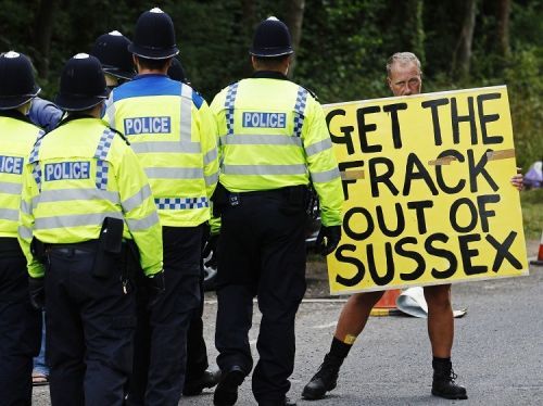 fracking sussex