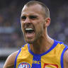 Dom Sheed kicks the winner for West Coast.