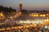 Djemaa el-Fnaa is the colourful, teeming heart of the old city.