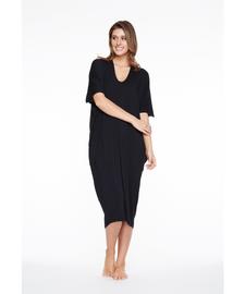 Barefoot Dreams Luxe Caftan - Black